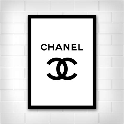 chanel make up poster|chanel wall art free.